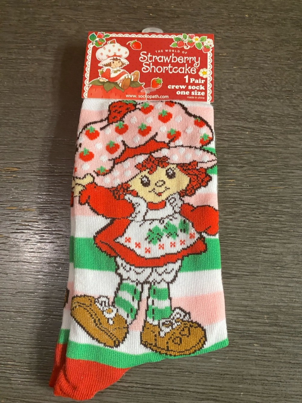 Strawberry shortcake Crew Socks